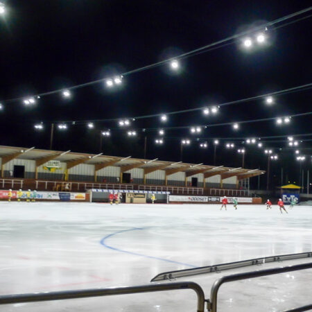 Jääpallokenttä LED