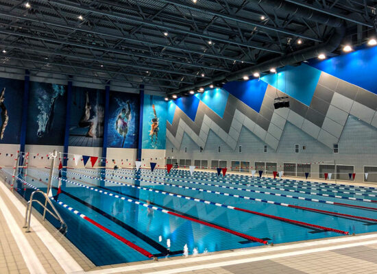Swimming hall LED