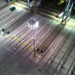 Lighting for industrial areas, harbors and outdoor sports facilities